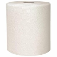 Kimberly Clark Kcc50606 Kleenex Hard Roll Towels White 1-Ply 8 In. X 600 Ft. 6 Rolls Per