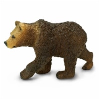Safari 181429 Grizzly Bear Cub Figurine, Multi Color