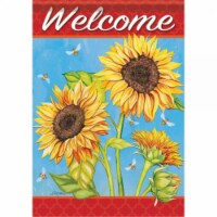 Carson Home Accents CHA49893 12.5 x 18 in. Sunflower Field Garden Flag