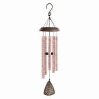 Carsons 60667 30 in. God Has You Rose Gold Sonnet Chime
