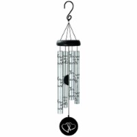 Carson 62983 21 Stainless Steel in Our Hearts Sonnet Chime