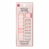 Dashing Diva GS14 Feeling Flush Gloss Gel Nail Strip Perspective: Main