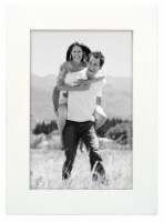Malden White Linear Picture Frame