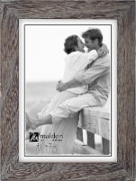 Malden Ridge Linear Distressed Frame - Gray