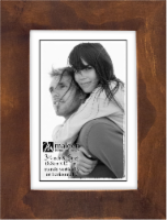 Malden Stone Wash Linear Picture Frame - Walnut