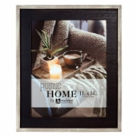 Malden Rustic Woods Wall Picture Frame - Black/Rustic Brown Perspective: Main