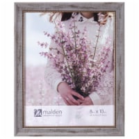 Malden International Designs 8 x 10 Inch Distressed Grey Picture Frame Perspective: Main