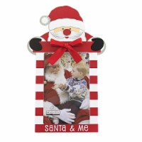 Christmas Santa & Me Photo Frame Wood Picture Free Standing Hanging 8050646