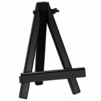 Malden International Group 5.5" Black Wood Dispaly Easel Perspective: Main