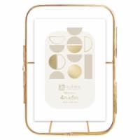 Malden International Designs Gold Folk Floatable Picture Frame Perspective: Main