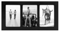 Malden Linear 3-Opening Collage Picture Frame - Black Perspective: Main