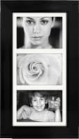 Malden 3-Photo Manhattan Picture Frame - Black Perspective: Main
