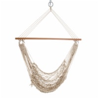 Castaway Single Cotton Rope Swing Perspective: Main