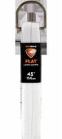 Sof Sole Flat Athletic Shoe Laces - White Perspective: Main
