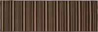 Garland Infinity Stripe Floor Runner - Putty Perspective: Main
