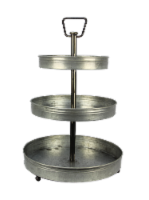 Tin Triple Layered Tray