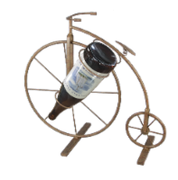Metal Bike Wine Holder