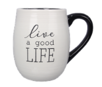"Live A Good Life" 4PC. Mug Set