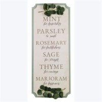 Youngs 20919 Wood Wall Sign with Artificial Greenery