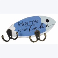 Youngs 21841 Wood Fishing Lure Shaped Wall Hook