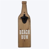 Youngs 61768 Wood Beach Bum Bottle-Shaped Beer Bottle Opener
