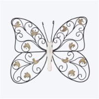 Youngs 72120 Wood & Metal Wall Butterfly Decor