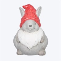 Youngs 72508 Ceramic Bunny Gnome