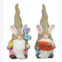 Youngs 73361 Resin Garden Rabbit Tabletop, 2 Assorted Color