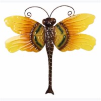 Youngs 73793 Metal Dragonfly Garden Wall Decor