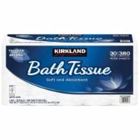 Kirkland Signature Bath Tissue, 2-Ply, 380 Sheets, 30 Rolls