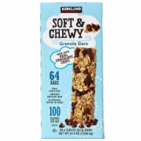 Kirkland Signature Soft & Chewy Chocolate Chips Granola Bars, 54.4 oz