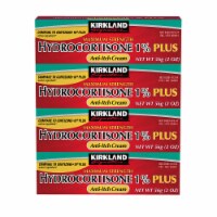 Kirkland Hydrocortisone %1 Cream, 2 Ounce (Pack of 4)