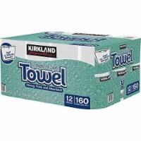 Kirkland Signature Premium Big Roll Paper Towels 12-roll, 160 Sheets Per Roll