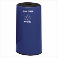 Witt Industries SMB24L Fiberglass Series 21 Gallon Round Paper Recycling Container bargains f