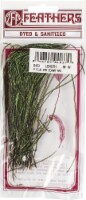 Strung Peacock Flue Feathers-Natural