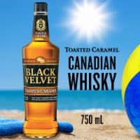 Black Velvet Toasted Caramel Flavored Whiskey