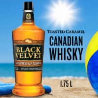 Black Velvet Toasted Caramel Canadian Whisky Perspective: Main
