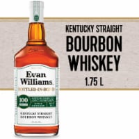 Evan Williams White Label Bottled in Bond Kentucky Straight Bourbon Whiskey Perspective: Main