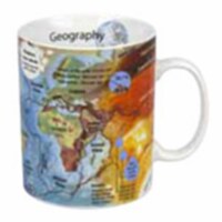 Konitz 44 1 330 2078 Mugs of Knowledge Geography - Set of 4