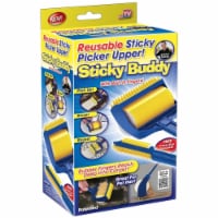 Sticky Buddy Reusable Sticky Picker Cleaner Lint Roller Pet Hair Remover Brush