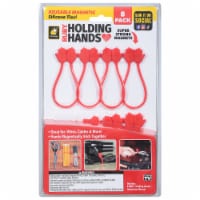 Ruby® Holding Hands™ Reusable Magnetic Silicone Ties Perspective: Main