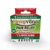 Hempvana® Lidocaine Pain Cream Perspective: Main