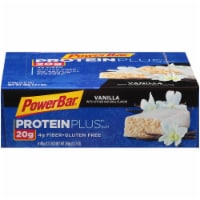 PowerBar ProteinPlus Vanilla Bars Perspective: Main
