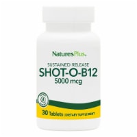 Nature's Plus® Shot-O-B12 Sustained Release Tablets 5000mcg Perspective: Main