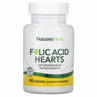 Natures Plus® Folic Acid Hearts Tablets Perspective: Main