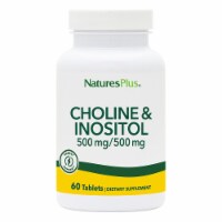 Nature's Plus® Choline & Inositol Tablets 500mg Perspective: Main