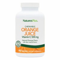 Nature's Plus® Orange Juice Chewable Tablets 500mg