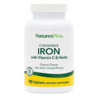 Natures Plus® Iron with Vitamin C Chewable Tablets