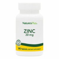 Natures Plus Zinc Tablets 30mg
