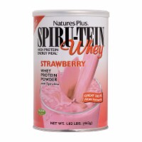 Natures Plus Strawberry Spiru-Tein Whey Protein Powder Perspective: Main